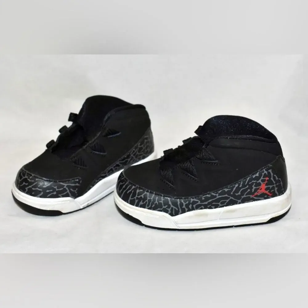 Nike Air Jordan deluxe Stylish Black Kids Sneakers